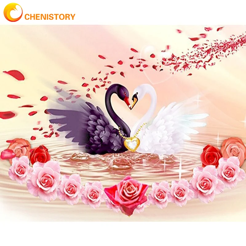 CHENISTORY DIY Oil Painting By Numbers Swan Acrylic HandPainted Paint By Numbers Art For Home Decor Coloring By Numbers Set
CHENISTORY DIY Oil Painting By Numbers Swan Acrylic HandPainted Paint By Numbers Art For Home Decor Coloring By Numbers Set