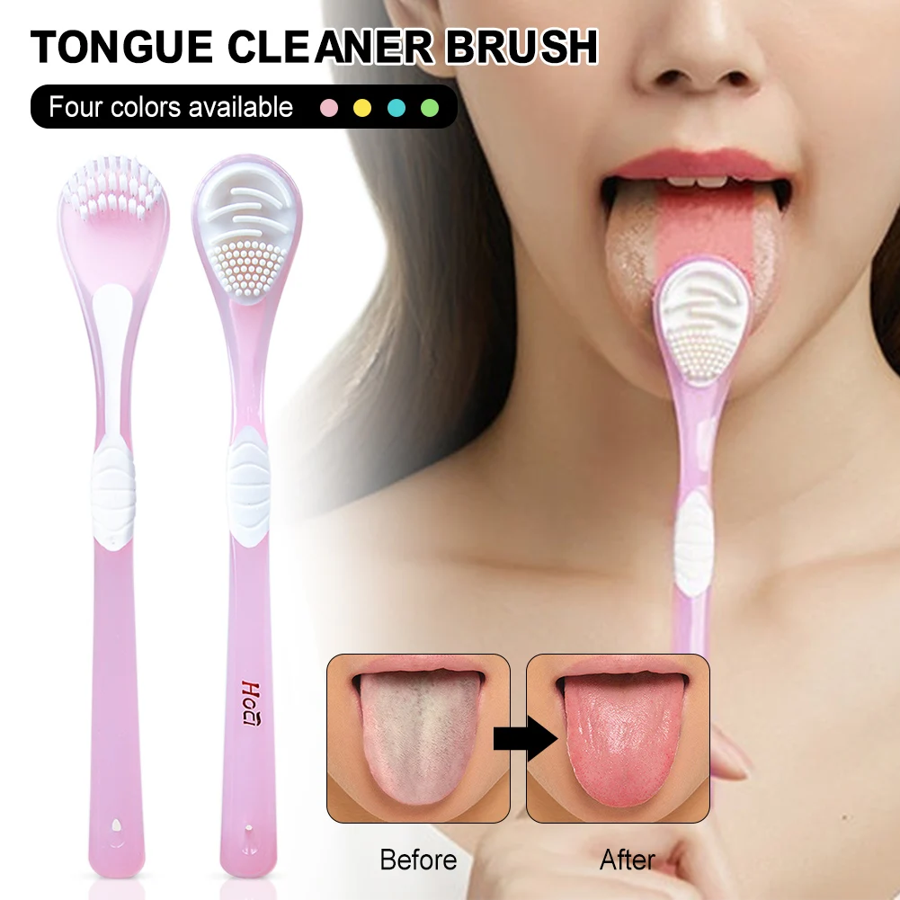 4 Colors New Tongue Scraper Double-sided Anti-slip Design Tongue Cleaner For Reducing Oral Problems Health Care For Kids Adults
4 Colors New Tongue Scraper Double-sided Anti-slip Design Tongue Cleaner For Reducing Oral Problems Health Care For Kids Adults