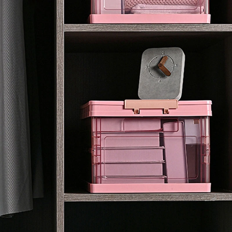 Transparent Collapsible Storage Box,Storage Box for Household Use,Multifunctional Storage Box with Lid, Book Box
Transparent Collapsible Storage Box,Storage Box for Household Use,Multifunctional Storage Box with Lid, Book Box