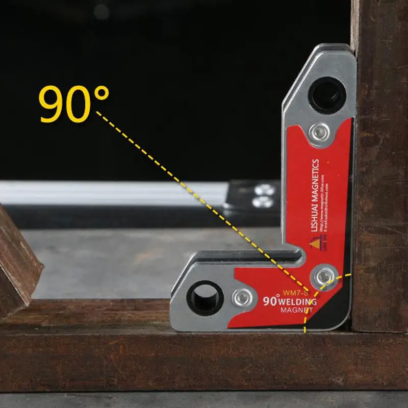 Welding Locator Strong Magnetic NdFeB Silver Black Soldering Tool Repairing Handheld Multi Angle Positioner Magnetic Locator
Welding Locator Strong Magnetic NdFeB Silver Black Soldering Tool Repairing Handheld Multi Angle Positioner Magnetic Locator