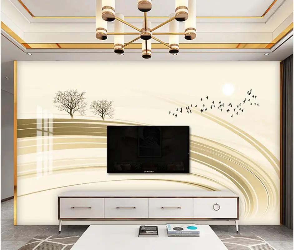 3D-обои AINYOOUSEM, современные, с золотой линией, обои, 3D обои
3D-обои AINYOOUSEM, современные, с золотой линией, обои, 3D обои