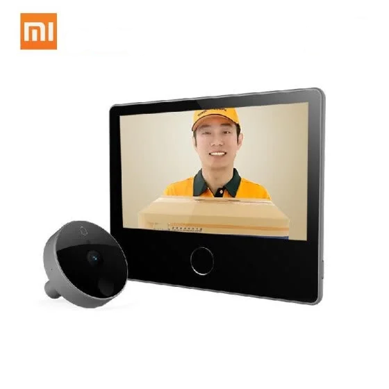 Xiaomi Mijia Luke CatY Video Doorbell 720P 166 Degree Security Cat Eye Camera Smart Home System Work with Mijia APP 
Xiaomi Mijia Luke CatY Video Doorbell 720P 166 Degree Security Cat Eye Camera Smart Home System Work with Mijia APP
