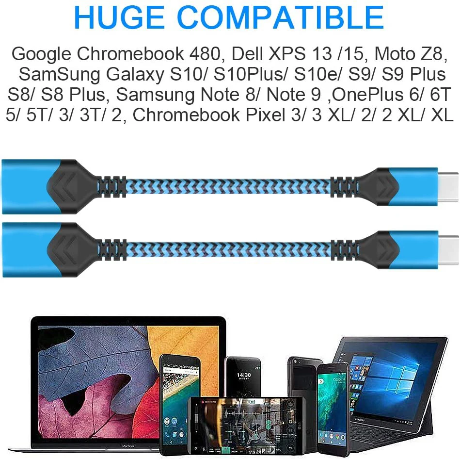 Micro USB C OTG Adapter Extension Cable USB 3.0 A Female Cable Adapter for MacBook Pro Samsung S9 USB-C OTG 5Gbps USBC Cable
Micro USB C OTG Adapter Extension Cable USB 3.0 A Female Cable Adapter for MacBook Pro Samsung S9 USB-C OTG 5Gbps USBC Cable