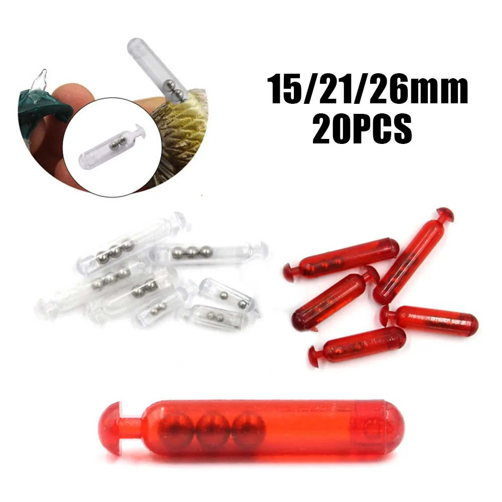 20pcs Fishing Sound Bar Lure Baits Rattles Insert Tube For Soft Worm Jigs Making Fishing Tackle Pesca Accessories 15/21/26mm
20pcs Fishing Sound Bar Lure Baits Rattles Insert Tube For Soft Worm Jigs Making Fishing Tackle Pesca Accessories 15/21/26mm
