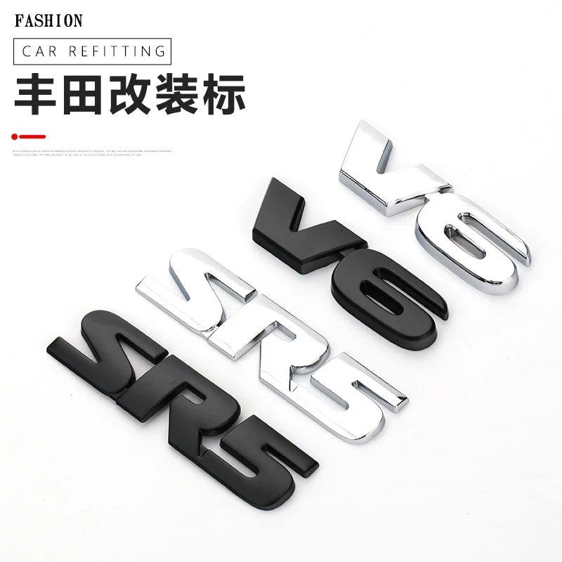 For Toyota Land Cruiser Rav4 Auris Hybrid Yaris Corolla 3D Zinc Alloy Car Sticker Shape For V6 SR5 Logo Decal Accessories
For Toyota Land Cruiser Rav4 Auris Hybrid Yaris Corolla 3D Zinc Alloy Car Sticker Shape For V6 SR5 Logo Decal Accessories