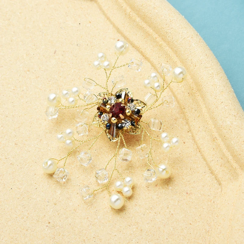 Wuli&baby Handmade Pearl Flower Collar Pins For Women Suits Shirt Office Casual Brooch Pins Gifts
Wuli&baby Handmade Pearl Flower Collar Pins For Women Suits Shirt Office Casual Brooch Pins Gifts