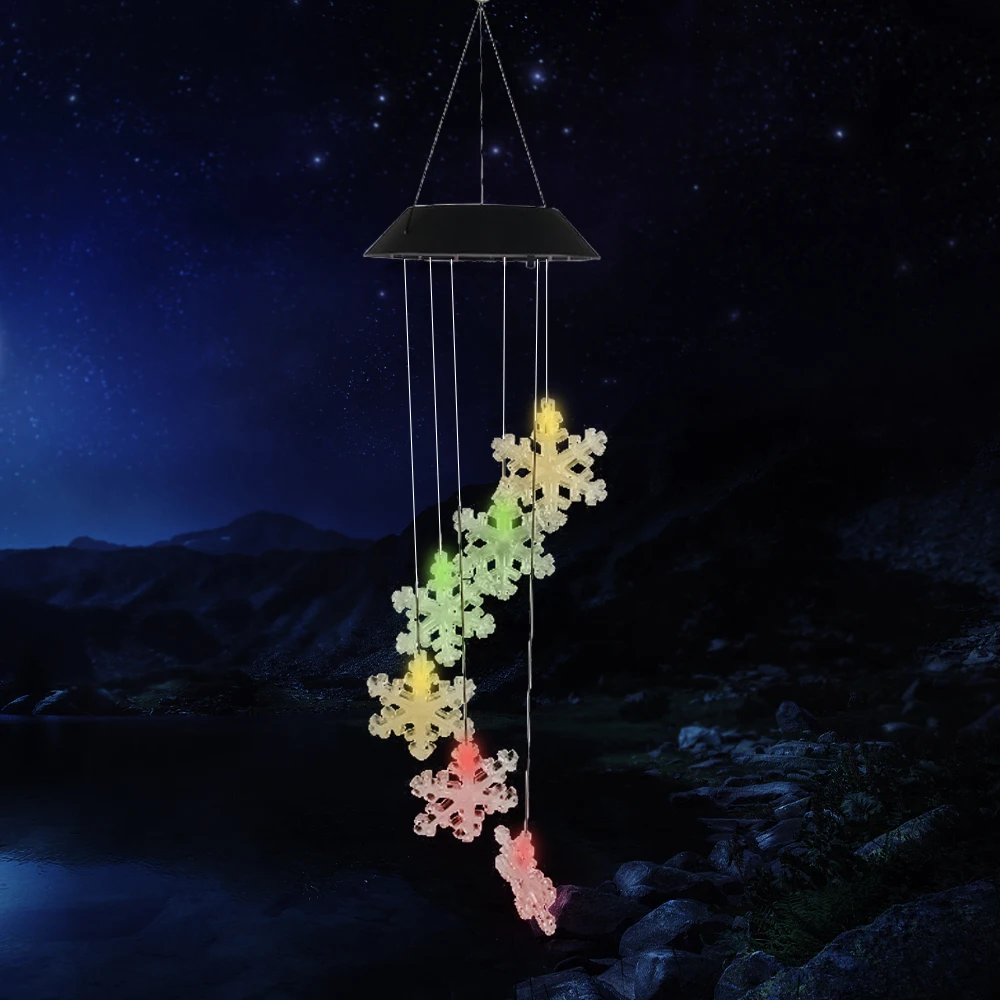 Solar Energy Festival Decoration Wind Bell Lamp, Outdoor Star Snowflake Sun Explosion Star Moon Wind Bell Lamp
Solar Energy Festival Decoration Wind Bell Lamp, Outdoor Star Snowflake Sun Explosion Star Moon Wind Bell Lamp