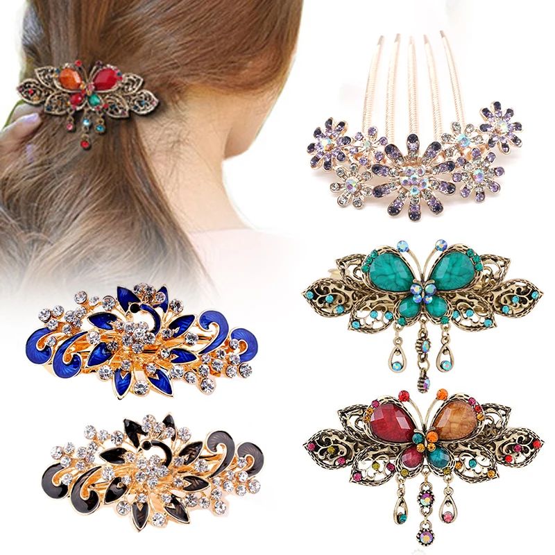 Crystal Hair Clips Pins Barrette Women Hair Accessories Lady Girls Barrettes Hair Pins Hairgrips Headwear Styling Tools
Crystal Hair Clips Pins Barrette Women Hair Accessories Lady Girls Barrettes Hair Pins Hairgrips Headwear Styling Tools