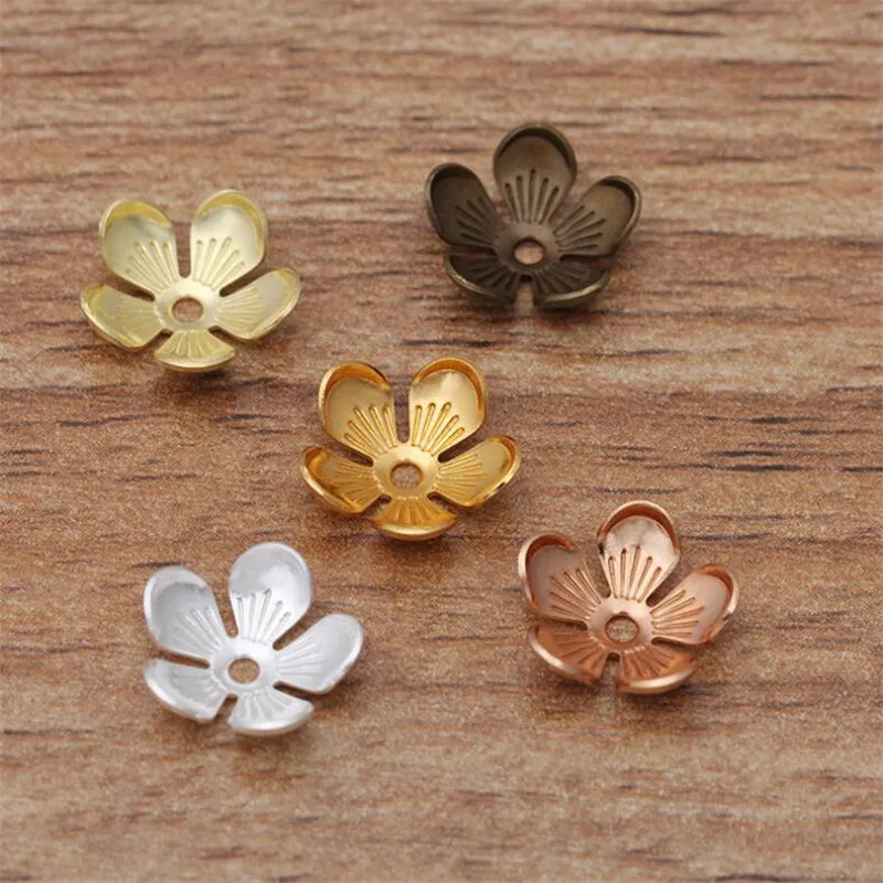 50pcs/lot 10mm Flower Spacer Bead Caps For DIY Jewelry Filigree Loose Bead End Caps Handmade jewelry making
50pcs/lot 10mm Flower Spacer Bead Caps For DIY Jewelry Filigree Loose Bead End Caps Handmade jewelry making
