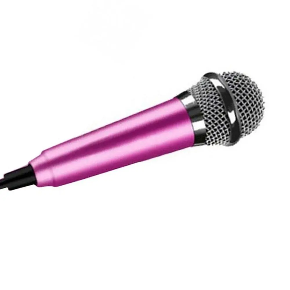 Portable 3.5mm Stereo Studio Mic KTV Karaoke Mini Microphone For Cell Phone Laptop PC Desktop Small Size Microphone
Portable 3.5mm Stereo Studio Mic KTV Karaoke Mini Microphone For Cell Phone Laptop PC Desktop Small Size Microphone