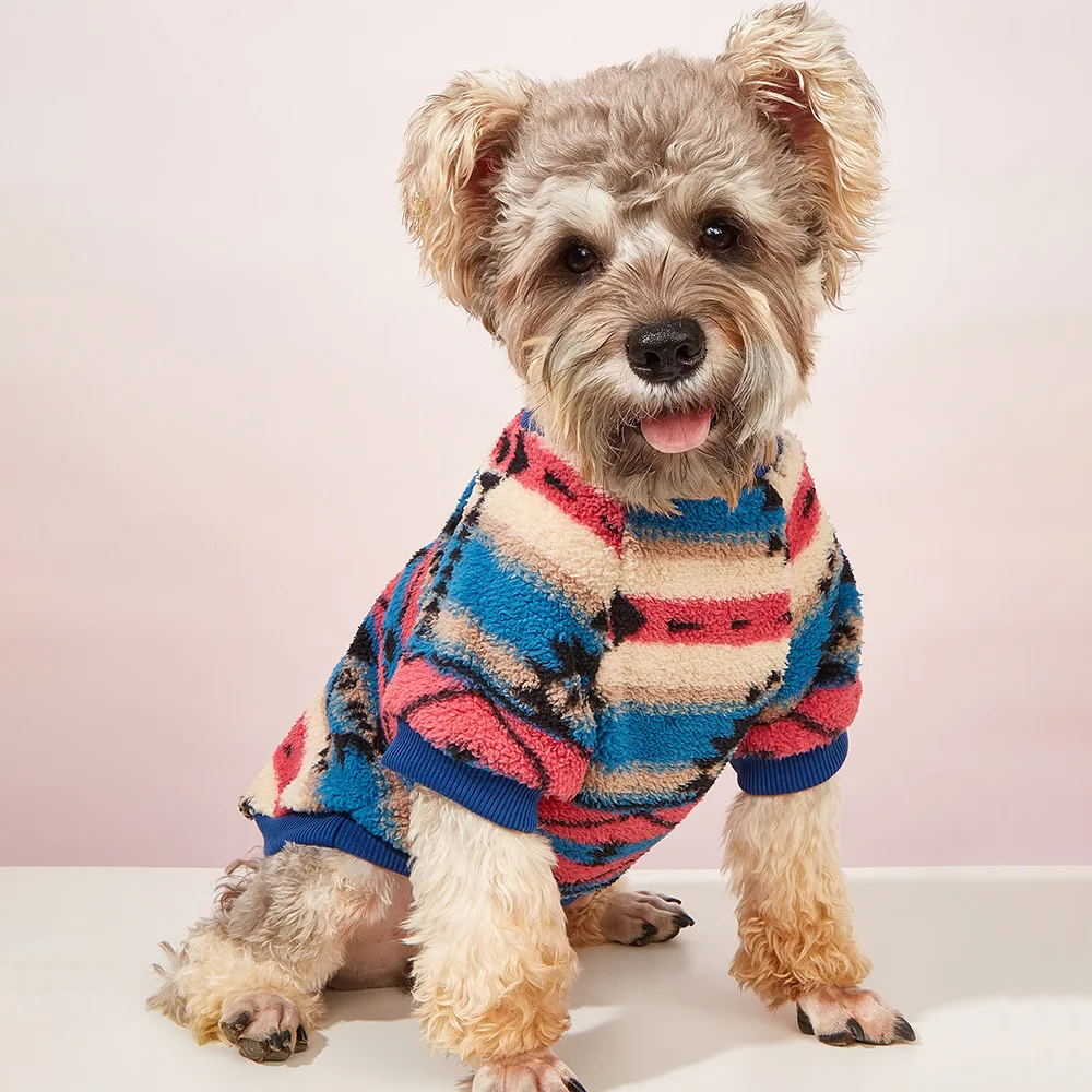 Dog Clothes Hooded Cute Striped Puppy Clothes Small Dog Furry Hoodie Clothes Pet Cat Clothes Chihuahua French Bullfight Clothes
Dog Clothes Hooded Cute Striped Puppy Clothes Small Dog Furry Hoodie Clothes Pet Cat Clothes Chihuahua French Bullfight Clothes