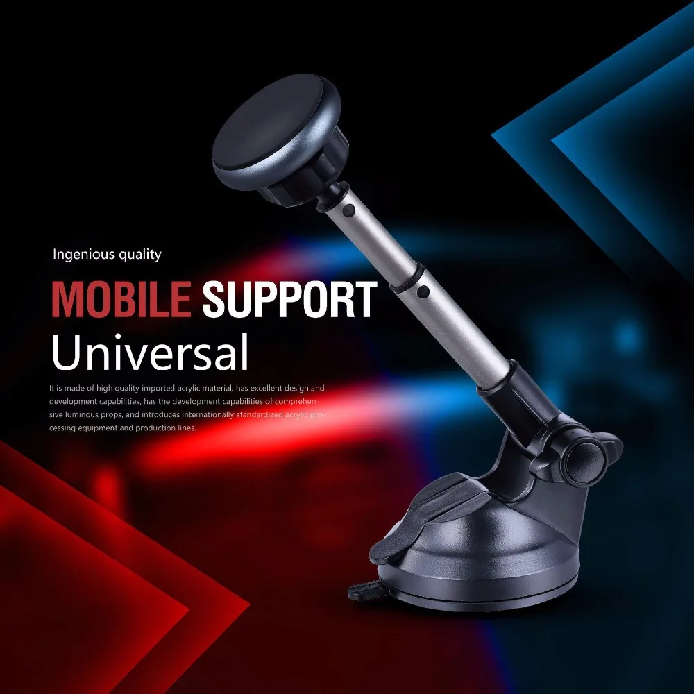 Car Phone Holder 360 Degree Rotating Suction Cup Telescopic Magnet Aluminum Alloy Car Phone Holder for iPhone Android Universal
Car Phone Holder 360 Degree Rotating Suction Cup Telescopic Magnet Aluminum Alloy Car Phone Holder for iPhone Android Universal