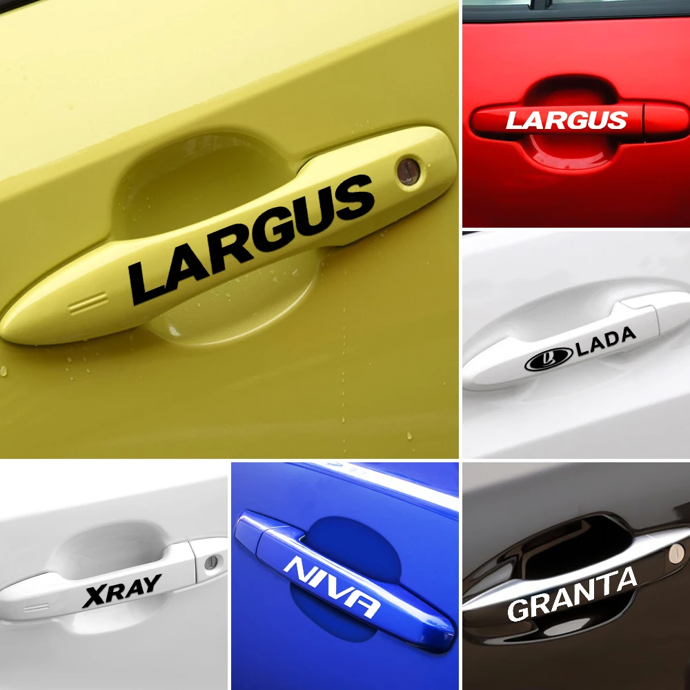 4PCS Car Door Handle Stickers Body Mirror Wiper Reflective PVC DIY Decor Sticker For LADA Largus Granta Niva Accessories
4PCS Car Door Handle Stickers Body Mirror Wiper Reflective PVC DIY Decor Sticker For LADA Largus Granta Niva Accessories