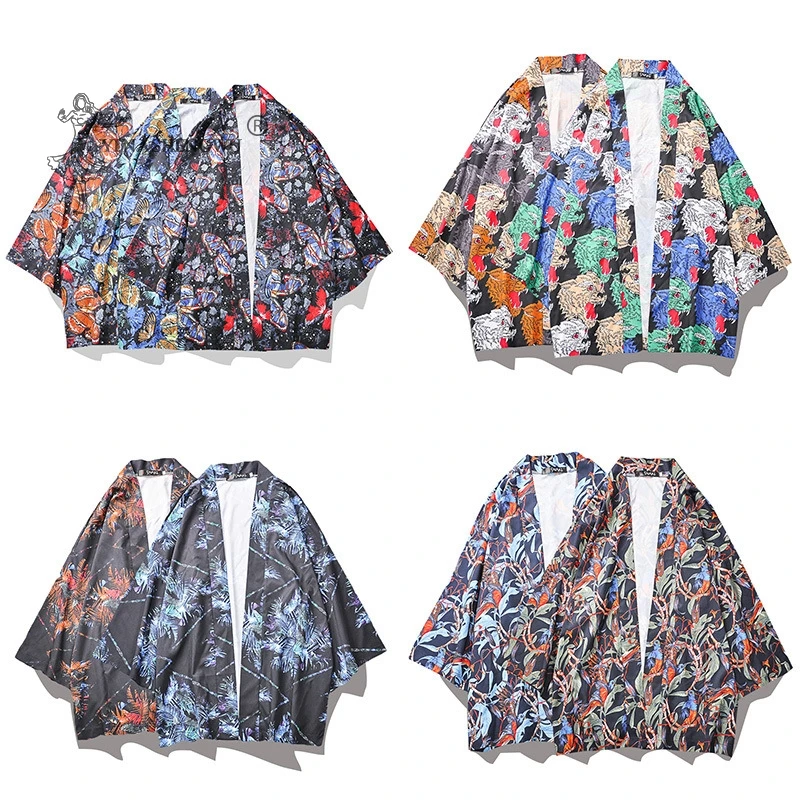 Новые японские Kimonos пара летние костюмы Harajuku юката аниме печати свободные рубашки человек кардиган Самурай японский традиционный пальто
Новые японские Kimonos пара летние костюмы Harajuku юката аниме печати свободные рубашки человек кардиган Самурай японский традиционный пальто