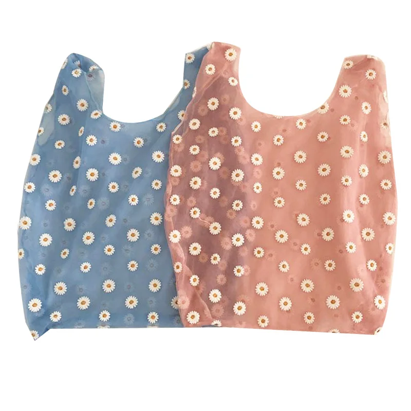 2Pcs New Style Hand Bag Fresh And Western Style Small Daisy Embroidery Tulle Breathable Ladies Underarm Bag Shopping Bag
2Pcs New Style Hand Bag Fresh And Western Style Small Daisy Embroidery Tulle Breathable Ladies Underarm Bag Shopping Bag