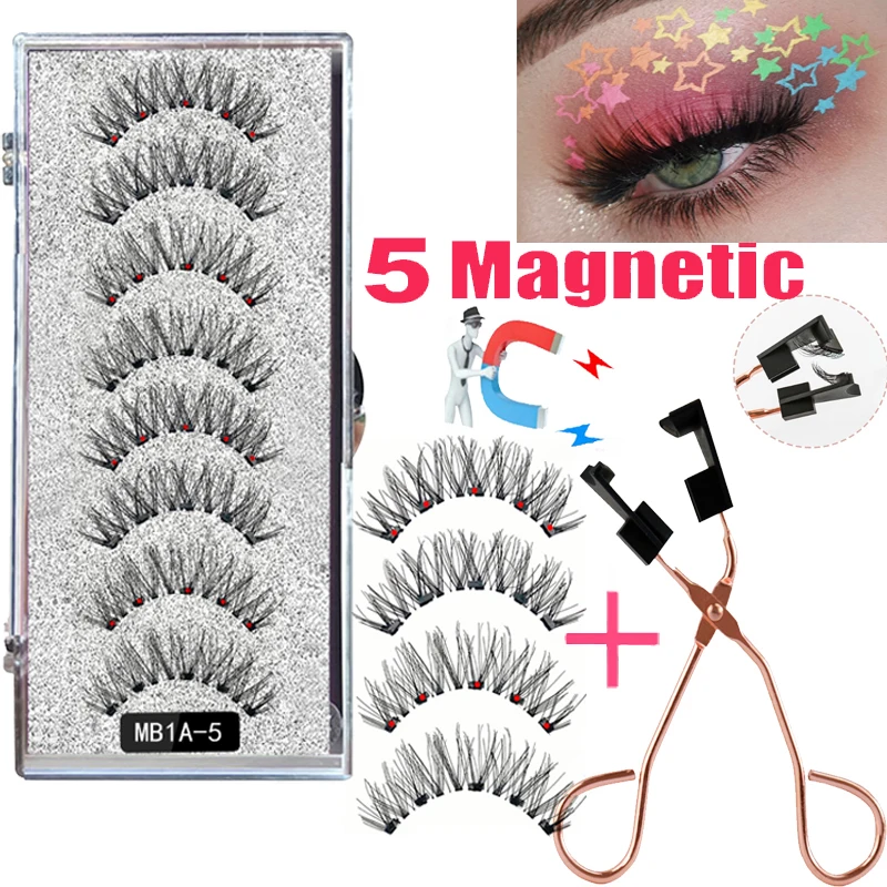 LEKOFO 4 Pairs Magnetic Eyelashes 6D With 8PCS magnet magnetic lashes Natural curl faux cils magnetique mink eye lashes tweezers
LEKOFO 4 Pairs Magnetic Eyelashes 6D With 8PCS magnet magnetic lashes Natural curl faux cils magnetique mink eye lashes tweezers
