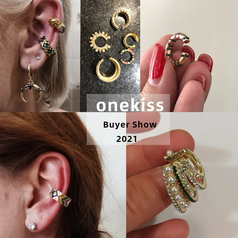 Hot Sale Wide Ear Cuffs Clip on Earrings for Women Without Piercing Pearl Crystal Cartilage Earcuffs Wedding Ear Clips Jewelry
Hot Sale Wide Ear Cuffs Clip on Earrings for Women Without Piercing Pearl Crystal Cartilage Earcuffs Wedding Ear Clips Jewelry