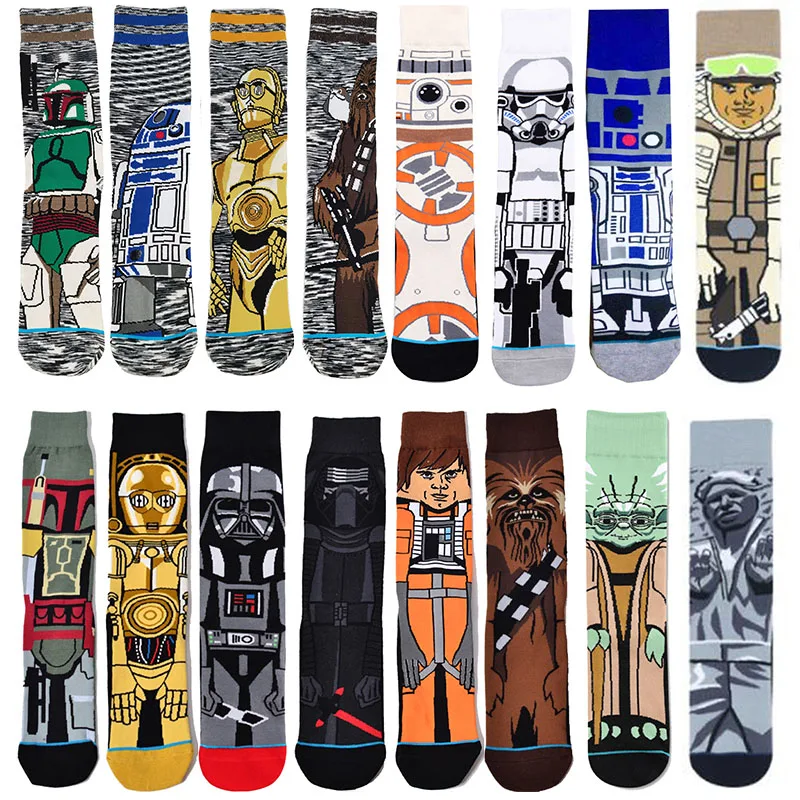 Disney Star Wars Socks Men Mandalorian Babe Yoda Boba Fett Darth Vader Stormtrooper Anime Sock Skater Streetwear Sokken
Disney Star Wars Socks Men Mandalorian Babe Yoda Boba Fett Darth Vader Stormtrooper Anime Sock Skater Streetwear Sokken