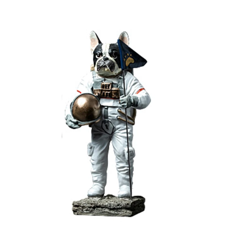 Sculpture Resin Dog Statue Spaceman Abstract Figurine Home Decoration Accessories Craft Decor
Sculpture Resin Dog Statue Spaceman Abstract Figurine Home Decoration Accessories Craft Decor