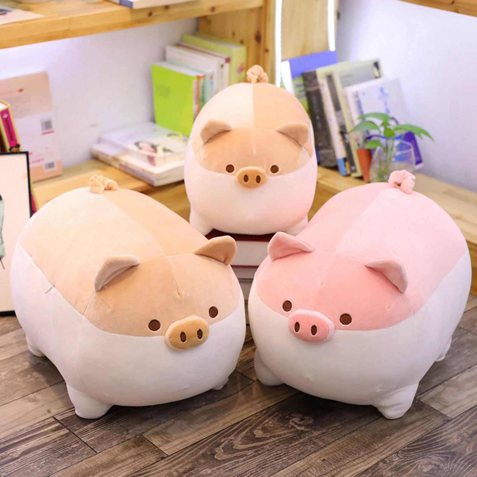 Anime 40/50cm Cute Cartoon Round Piglet Plush Toy Stuffed Soft Animal Pillow Birthday Gift For Kids Kawaii Valentine Present
Anime 40/50cm Cute Cartoon Round Piglet Plush Toy Stuffed Soft Animal Pillow Birthday Gift For Kids Kawaii Valentine Present