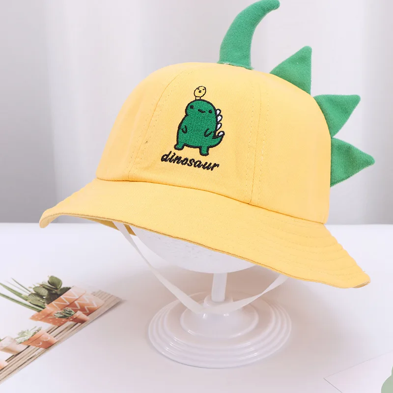 Spring New Harajuku Cute Little Dinosaur Children's Fisherman's Hat Fashion Embroidery Cartoon Bucket Hat Outside Baby Sun Cap
Spring New Harajuku Cute Little Dinosaur Children's Fisherman's Hat Fashion Embroidery Cartoon Bucket Hat Outside Baby Sun Cap