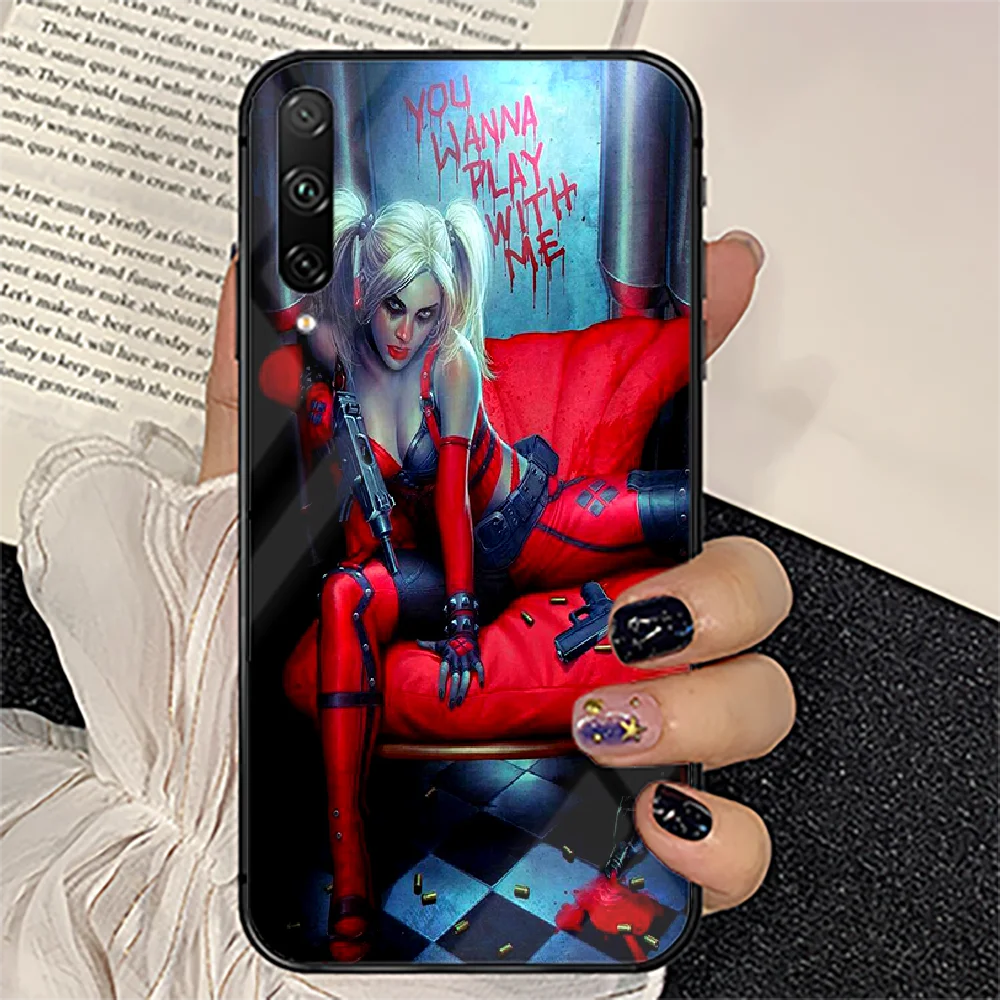 Harley Joker Quinn Phone Tempered Glass Case Cover For huawei honor 7 8 9 10 20 A X S lite i pro Funda Tpu Etui
Harley Joker Quinn Phone Tempered Glass Case Cover For huawei honor 7 8 9 10 20 A X S lite i pro Funda Tpu Etui