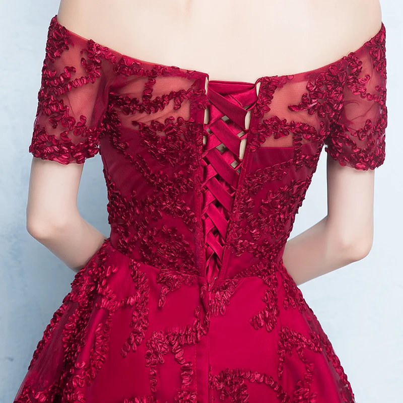 Chinese cheongsam dress Slim Flower Banquet Gowns Burgundy Bridesmaid Wedding Dress Beauty Off Shoulder Evening
Chinese cheongsam dress Slim Flower Banquet Gowns Burgundy Bridesmaid Wedding Dress Beauty Off Shoulder Evening