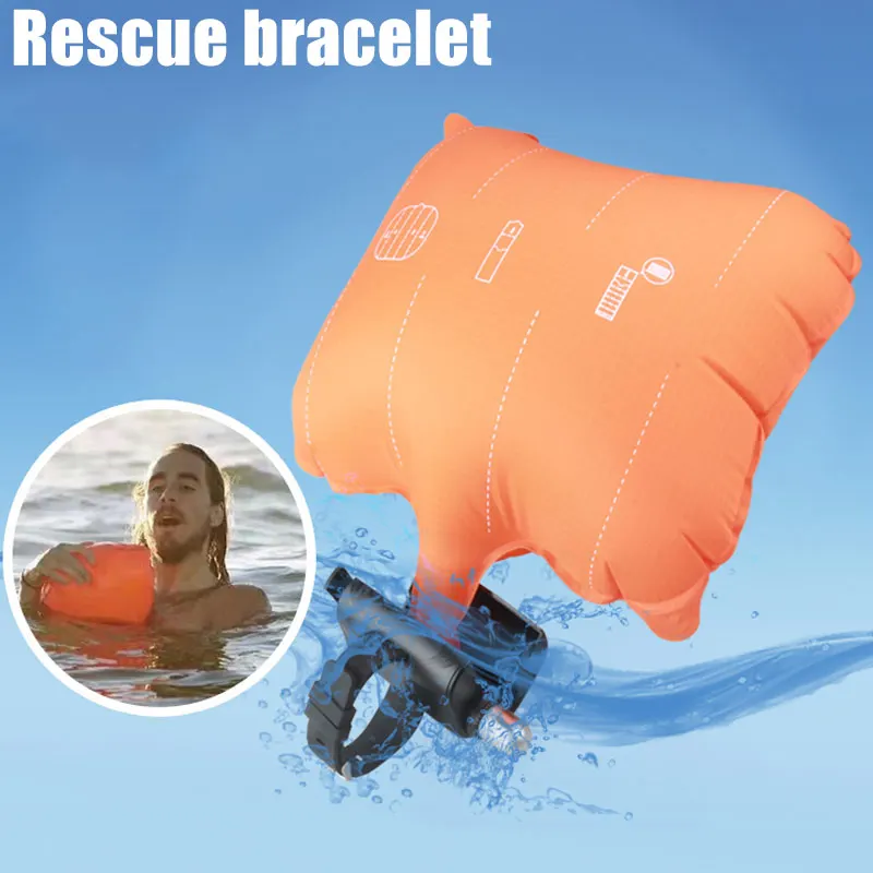Hot Anti-Dredging Rescue Bracelet With Inflatable Airbag Outdoor Watersports Swim With Life Strap MVI-ing
Hot Anti-Dredging Rescue Bracelet With Inflatable Airbag Outdoor Watersports Swim With Life Strap MVI-ing