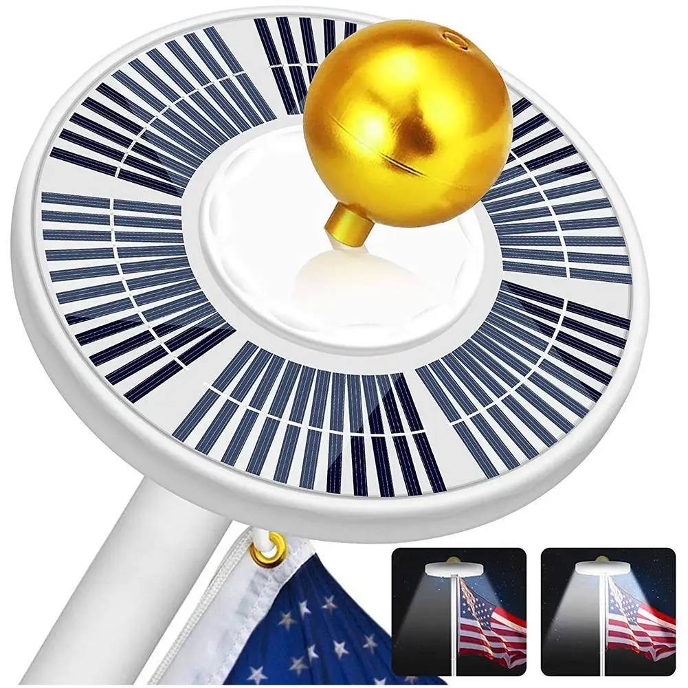 128LED Solar Flagpole Light Rechargeable Waterproof Lamp Flagpole Top Bright Downlight Outdoor Camping White Umbrella Pole Light
128LED Solar Flagpole Light Rechargeable Waterproof Lamp Flagpole Top Bright Downlight Outdoor Camping White Umbrella Pole Light