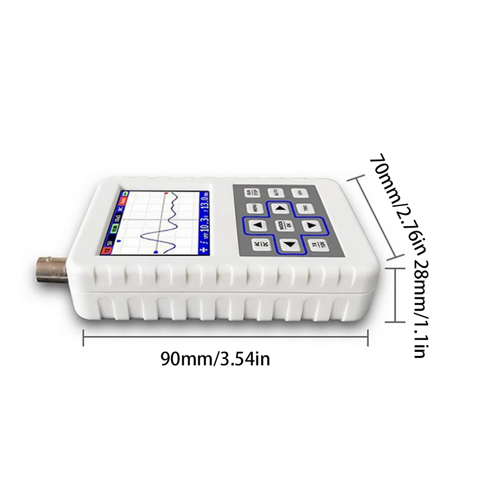 Digital Oscilloscope DSO FNIRSI PRO Handheld Portable Mini Oscilloscope Kit 5M Bandwidth 20MSps Digital Oscilloscope Kit
Digital Oscilloscope DSO FNIRSI PRO Handheld Portable Mini Oscilloscope Kit 5M Bandwidth 20MSps Digital Oscilloscope Kit