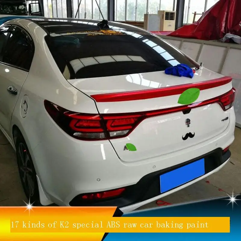 Exterior Upgraded Decoration Automovil Rear Aileron Voiture Tuning Accessories Car Auto Aleron Trasero Wing Spoiler FOR Kia K2
Exterior Upgraded Decoration Automovil Rear Aileron Voiture Tuning Accessories Car Auto Aleron Trasero Wing Spoiler FOR Kia K2