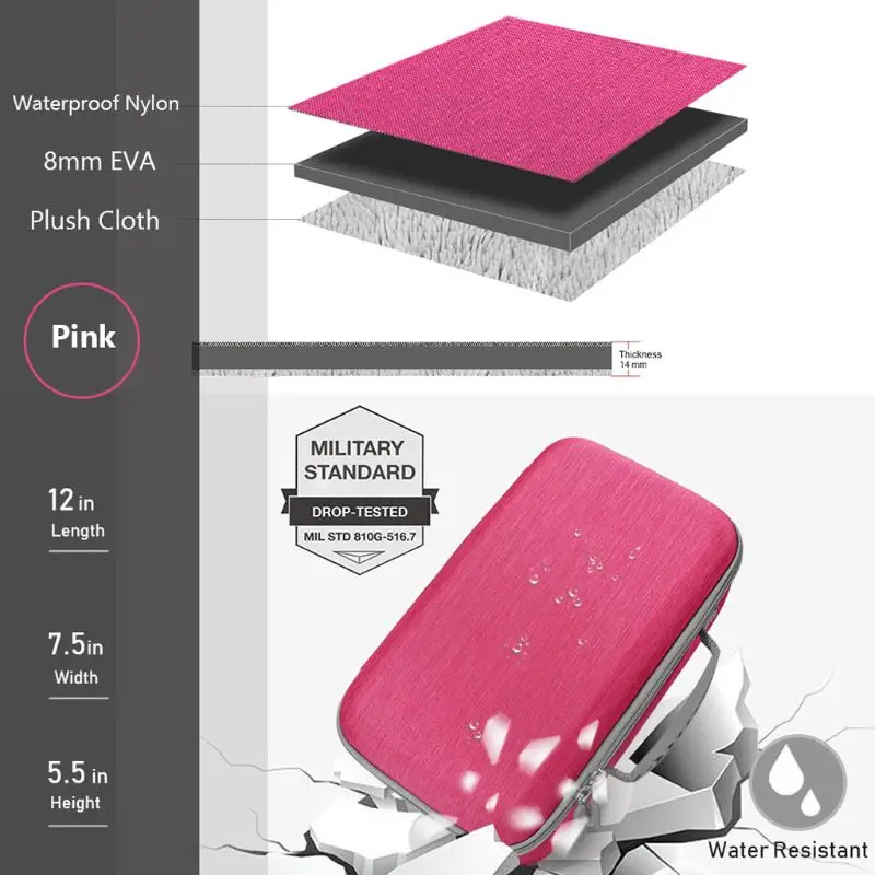 Hard Travel Portable Handbags Carrying Case Cover Box Hard Storage Bag for Cri cut Joy Machine Accessories
Hard Travel Portable Handbags Carrying Case Cover Box Hard Storage Bag for Cri cut Joy Machine Accessories