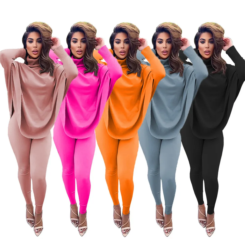 2 Piece Sets Womens Outfits Fall Winter Clothes for Women Turtleneck Sweater Tops and Bodycon Leggings Pants Suit Matching Sets
2 Piece Sets Womens Outfits Fall Winter Clothes for Women Turtleneck Sweater Tops and Bodycon Leggings Pants Suit Matching Sets
