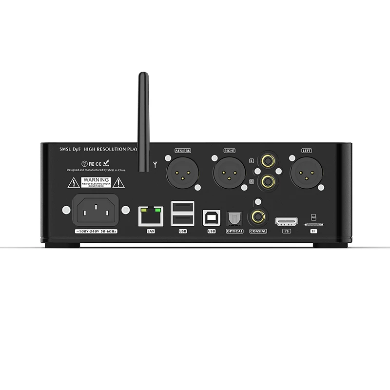 SMSL DP5 turntable U disk usb Bluetooth player MQA decoding ES9038PRO headphone amplifier DSD Digital WIFI Network Music Player
SMSL DP5 turntable U disk usb Bluetooth player MQA decoding ES9038PRO headphone amplifier DSD Digital WIFI Network Music Player