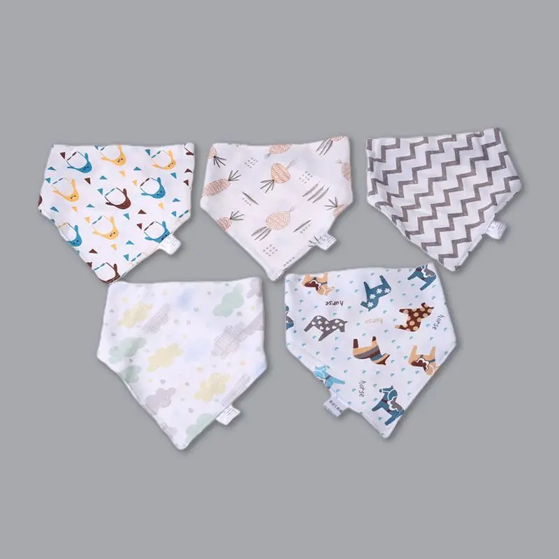 5 Pcs/Pack Baby Cotton Feeding Bibs Print Bandana Saliva Triangle Dribble Towel 23GD
5 Pcs/Pack Baby Cotton Feeding Bibs Print Bandana Saliva Triangle Dribble Towel 23GD