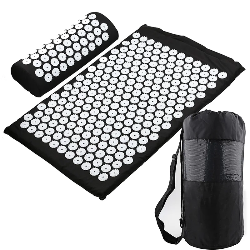 Massager Cushion Massage Yoga Mat Acupressure Relieve Stress Back Body Pain Spike Mat Acupuncture Mat Gym Mat
Massager Cushion Massage Yoga Mat Acupressure Relieve Stress Back Body Pain Spike Mat Acupuncture Mat Gym Mat
