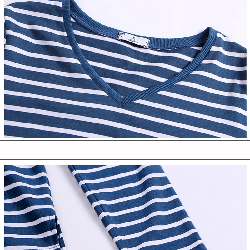 Striped T Shirt Women Clothes V-Neck 2020 Fashion Autumn Womens Tops T-Shirt Female Long Sleeve Cotton Tshirt Tee Shirt Femme
Striped T Shirt Women Clothes V-Neck 2020 Fashion Autumn Womens Tops T-Shirt Female Long Sleeve Cotton Tshirt Tee Shirt Femme