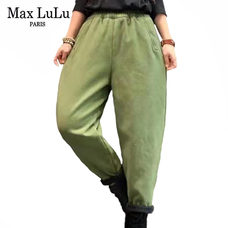 Max LuLu 2021 Зимние Женские однотонные Свободные повседневные шаровары в европейском стиле женские Винтажные эластичные дизайнерские брюки
Max LuLu 2021 Зимние Женские однотонные Свободные повседневные шаровары в европейском стиле женские Винтажные эластичные дизайнерские брюки