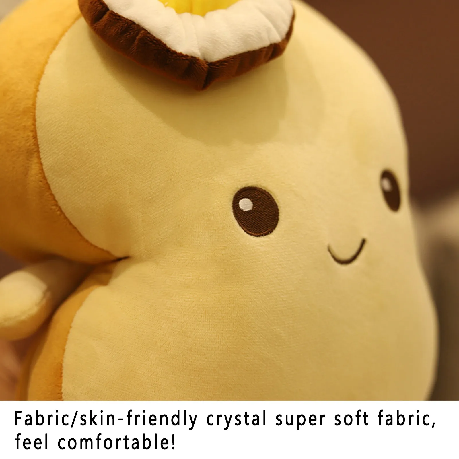 Novelty Creative 35CM Sliced Bread Plush Pillow Soft Filling Childen Cute Bread Toy Pillow Pillow Cushion Accompanying Game Gift
Novelty Creative 35CM Sliced Bread Plush Pillow Soft Filling Childen Cute Bread Toy Pillow Pillow Cushion Accompanying Game Gift