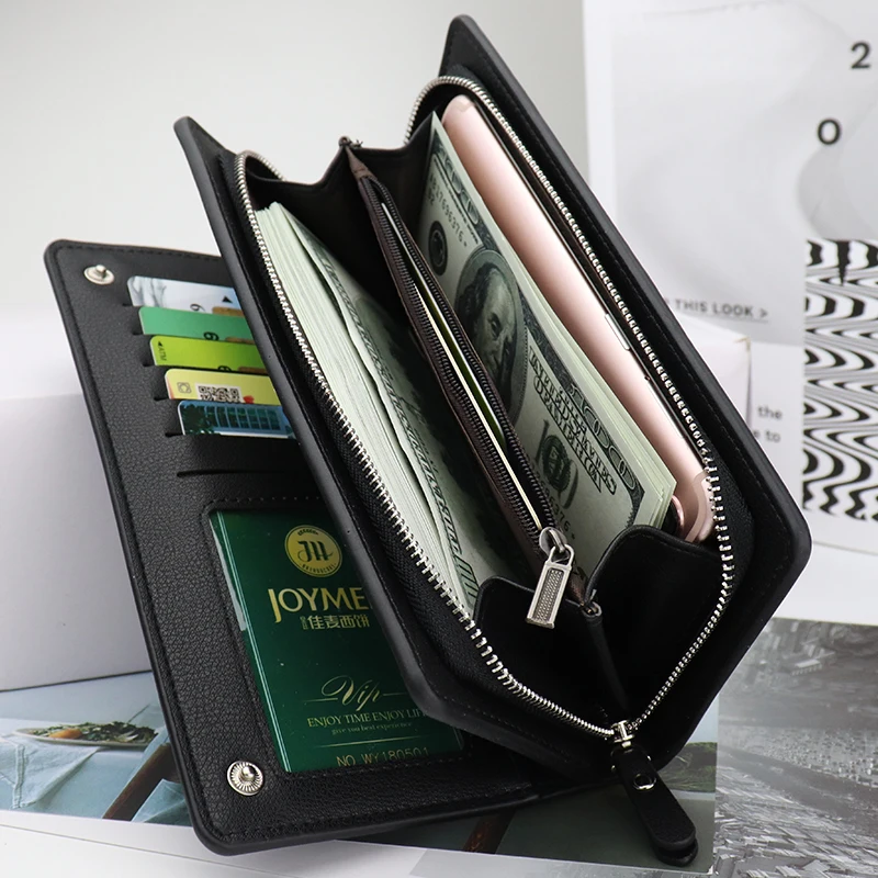 2020 New Direct Selling Women Wallets Long Money Bag Female Purse Pu Leather Big Capacity Ladies Coin Purses Standard Zipper
2020 New Direct Selling Women Wallets Long Money Bag Female Purse Pu Leather Big Capacity Ladies Coin Purses Standard Zipper