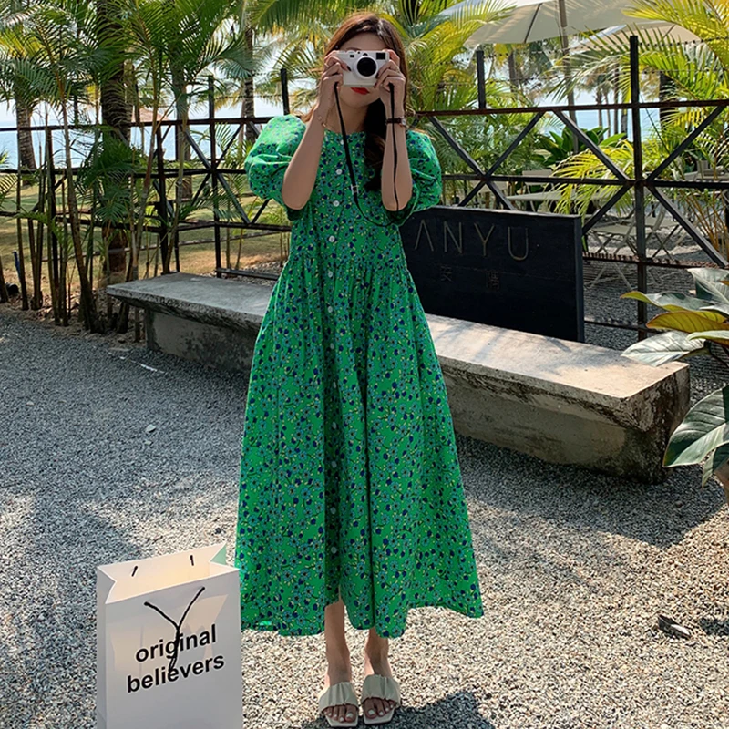 2021 new fat girl Bohemian Fashion Polka dot dress short sleeve high waist loose large summer dress girls green dress size L-4XL
2021 new fat girl Bohemian Fashion Polka dot dress short sleeve high waist loose large summer dress girls green dress size L-4XL