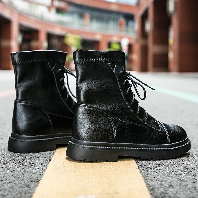 Autumn and winter new British fashion women's Martin boots, motorcycle boots, small leather shoes
Autumn and winter new British fashion women's Martin boots, motorcycle boots, small leather shoes