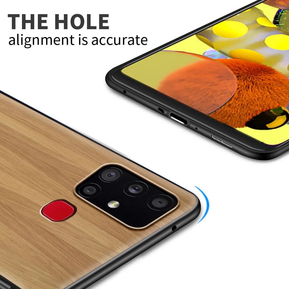 Mobile Phone Case For Samsung Galaxy A51 A71 A21s A31 A41 A12 A11 A02s A72 A52 5G Soft Cover A01 A02 Funda Wood Texture Pattern
Mobile Phone Case For Samsung Galaxy A51 A71 A21s A31 A41 A12 A11 A02s A72 A52 5G Soft Cover A01 A02 Funda Wood Texture Pattern