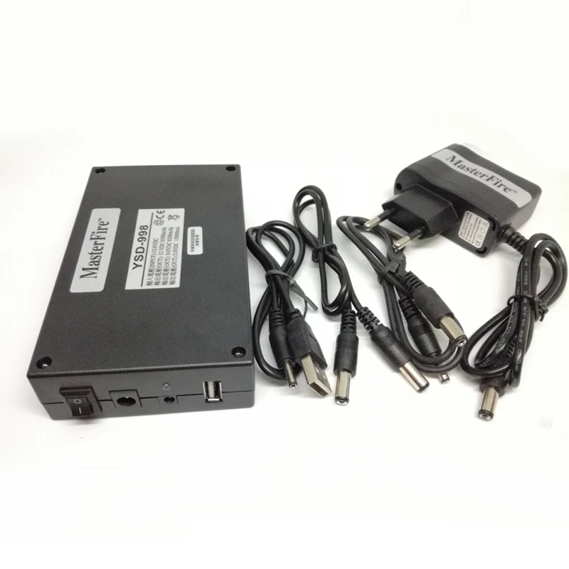 New 5V 15000mAh 9V 8500mAh 12V 6500mAh 3 in 1 DC Rechargeable Lithium-ion Battery with Plug For CCTV Camera Batteries
New 5V 15000mAh 9V 8500mAh 12V 6500mAh 3 in 1 DC Rechargeable Lithium-ion Battery with Plug For CCTV Camera Batteries