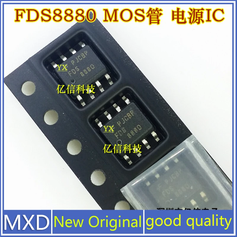 5Pcs/Lot New Original FDS8880 SOP8 Power Management Chip Good Quality
5Pcs/Lot New Original FDS8880 SOP8 Power Management Chip Good Quality