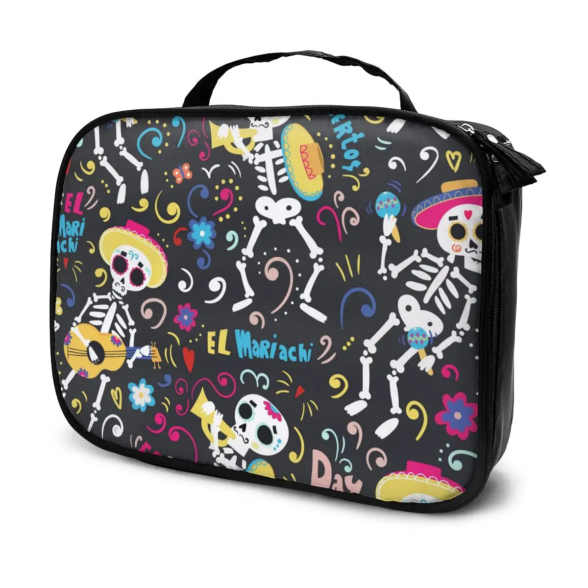 Female Makeup Bag Organizer Cartoon Skull Nail Make Up Storage Case Travel Tool Cosmetic Bag Beauty Makeup Case
Female Makeup Bag Organizer Cartoon Skull Nail Make Up Storage Case Travel Tool Cosmetic Bag Beauty Makeup Case