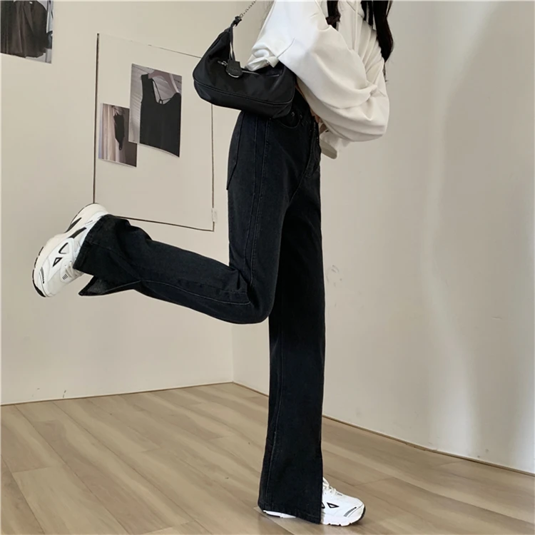 YTX109 Women's 2021 summer new Korean style high-waist slim straight-leg jeans
YTX109 Women's 2021 summer new Korean style high-waist slim straight-leg jeans