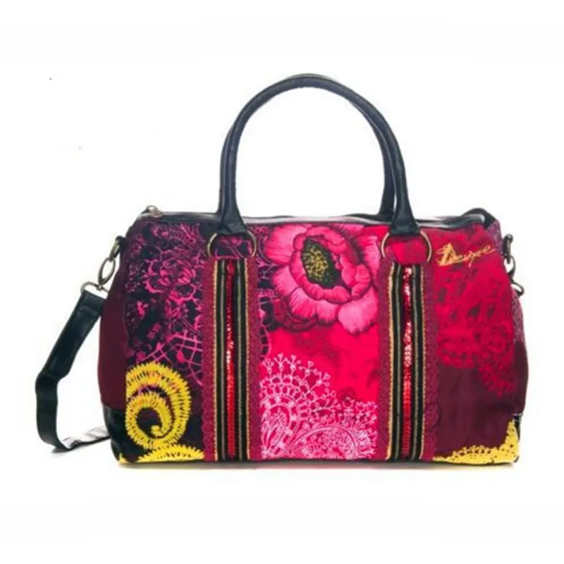 Новинка 2021, роскошная дизайнерская женская сумка в Испании, стильная и большая сумка с красным цветочным узором, Портативная сумка-мессендж... 
Новинка 2021, роскошная дизайнерская женская сумка в Испании, стильная и большая сумка с красным цветочным узором, Портативная сумка-мессендж...