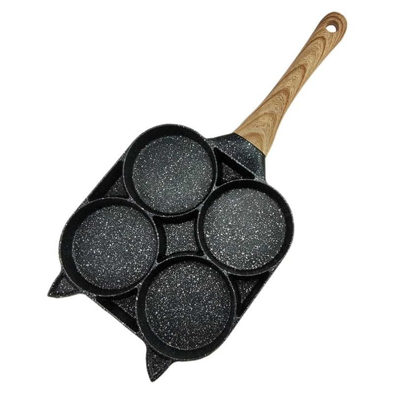 4 Hole Fried Egg Burger Pan Non-stick Pancake Steak Omelette Frying Pot Kitchen Cooking Breakfast Gas Stove
4 Hole Fried Egg Burger Pan Non-stick Pancake Steak Omelette Frying Pot Kitchen Cooking Breakfast Gas Stove