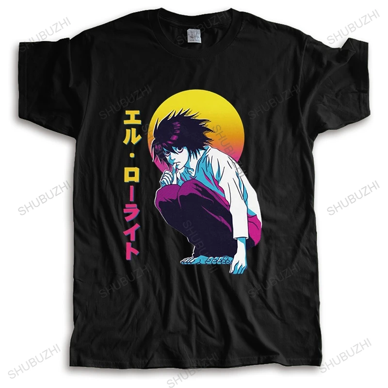 Японская аниме футболка Vaporwave Death Note, мягкая хлопковая Футболка L Lawliet, футболки с круглым вырезом и коротким рукавом, печатная загадка, женск...
Японская аниме футболка Vaporwave Death Note, мягкая хлопковая Футболка L Lawliet, футболки с круглым вырезом и коротким рукавом, печатная загадка, женск...